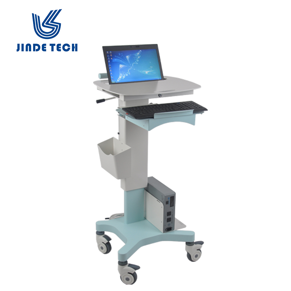 Medical workstation trolley laptop